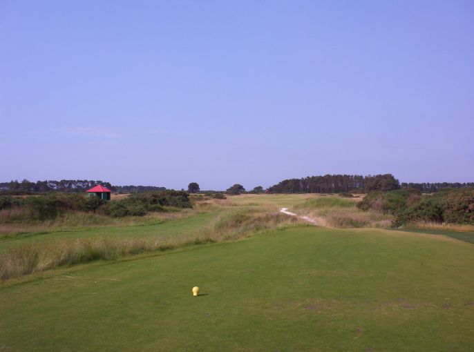 Carnoustie Burnside 14th Hole