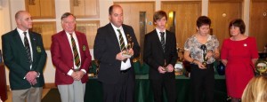 Club and Ladies capts (at ends) with Club Champions(Small)